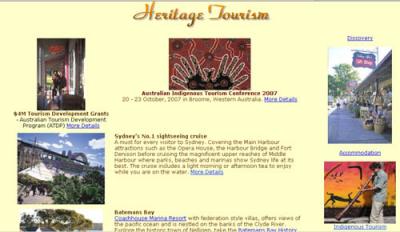 Exemplo de Divulgación On-line do Patrimonio pola Industria do Turismo, con apoios Oficiais